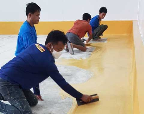 รับเคลือบพื้นPolyurethane Floor